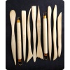 Wooden Claytools for Modeling (White)