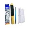 Artline Drawing Pencil Set with Paper Stamp Blender, Pencil Extender and Sand Paper