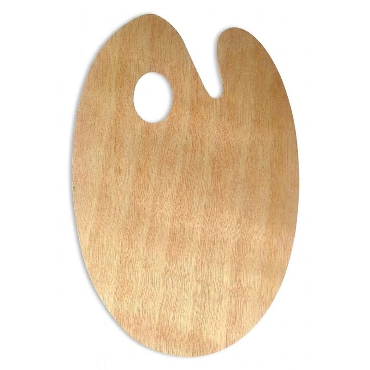 Oval Wooden Palette | Professional Artist Drawing