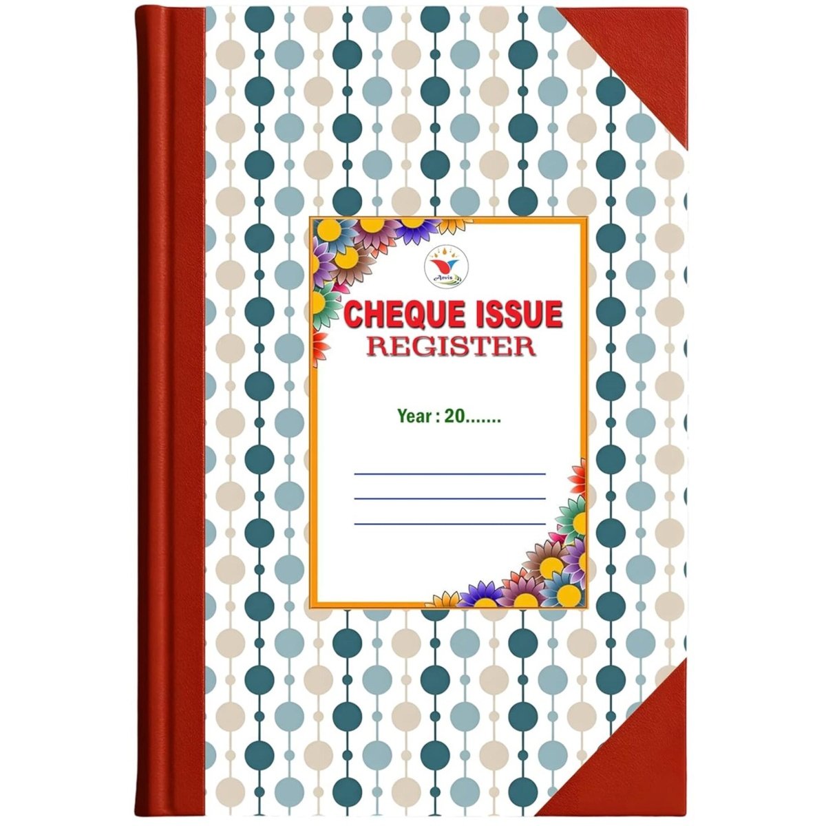 Cheque Issue Register | 50 Sheets | 100 Pages | Hard Bound