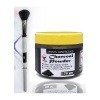 Artist Black Charcoal Powder with Blending Brush sketching, Drawing