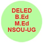 DELED/Bed/M.Ed/NSOU-UG