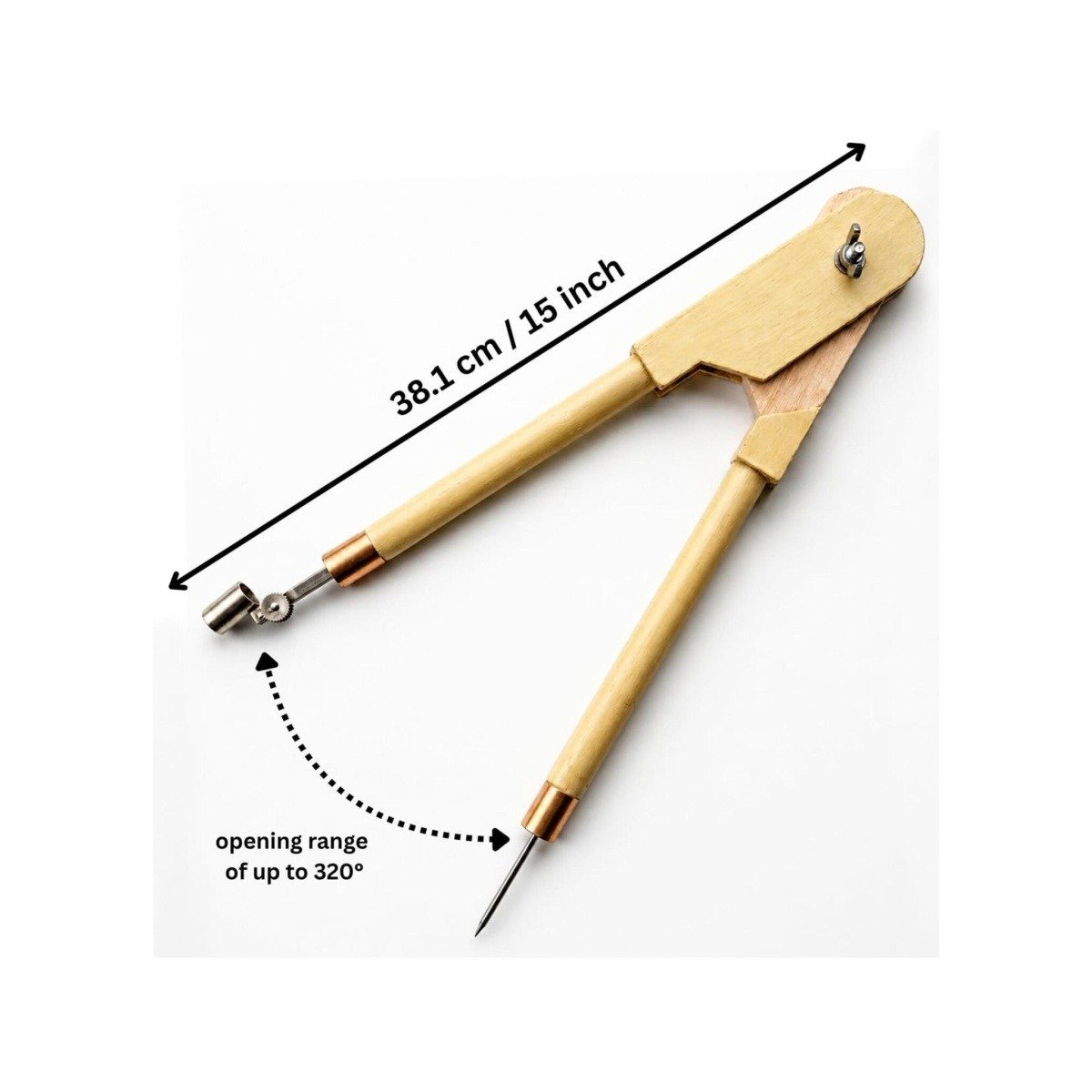 Wooden Compass 15 Inch for Teachers (Super Quality)