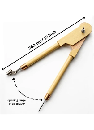 Wooden Compass 15 Inch for Teachers (Super Quality)