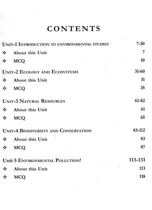 Fundamentals of Environment (ENVS-01) Semester-1 C.U | Edited by Ujaan Bondyopadhyaya