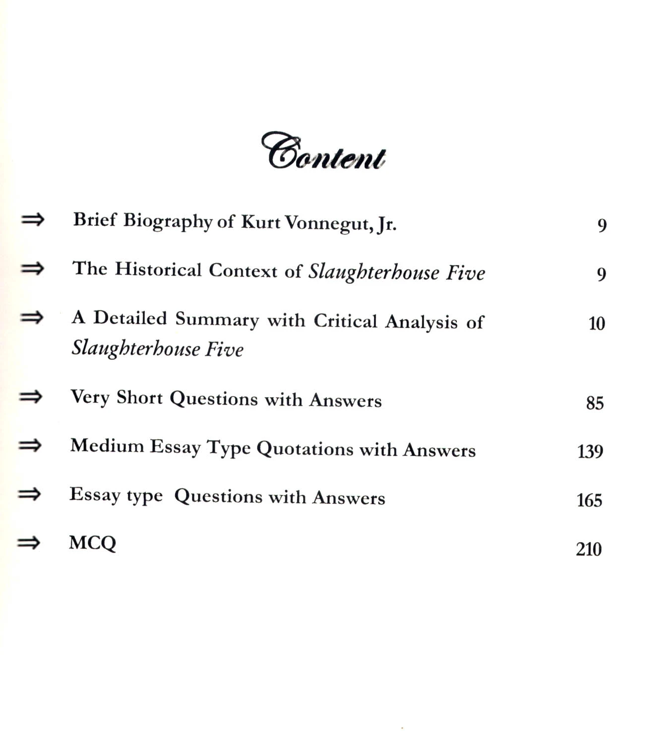 slaughter house 5 Content Kelvino Study Material | KURT VONNEGUT, JR. SLAUGHTER HOUSE-FIVE