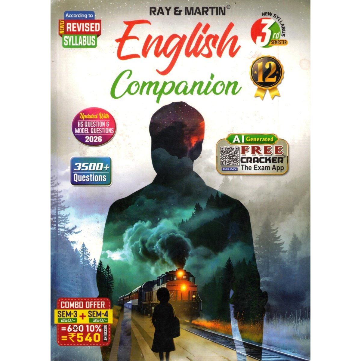 Ray Martin ENGLISH COMPANION (Reference) Class- 12 | Semester-3 and 4 Combined
