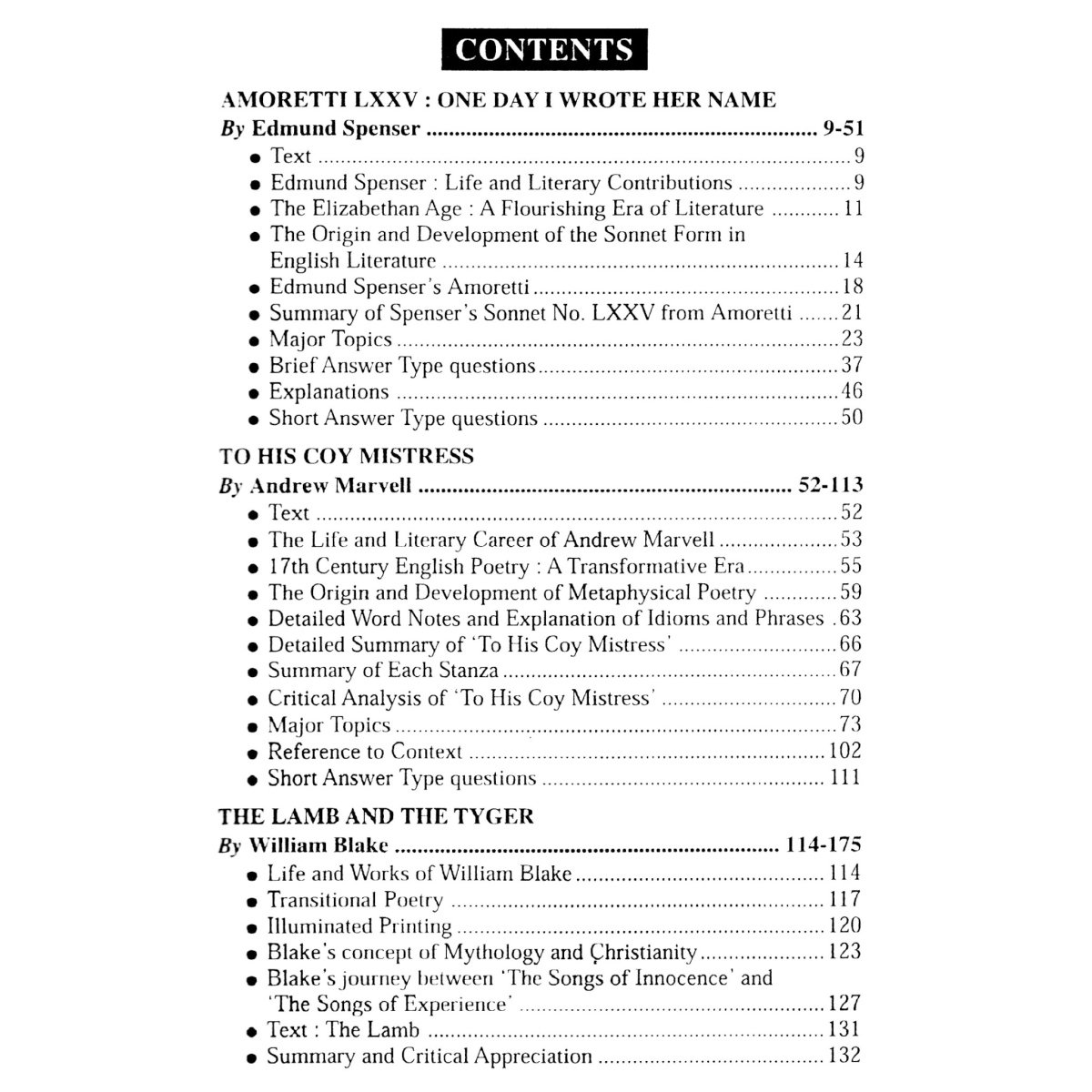 English Honours DSC-7 | Semester-4, Calcutta University Poesy The Book of Verse By Pallab Das