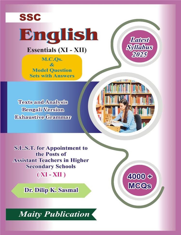 SSC English SLST Essentials (XI-XII) | English Version SSC English SLST Essentials (XI-XII) | English Version