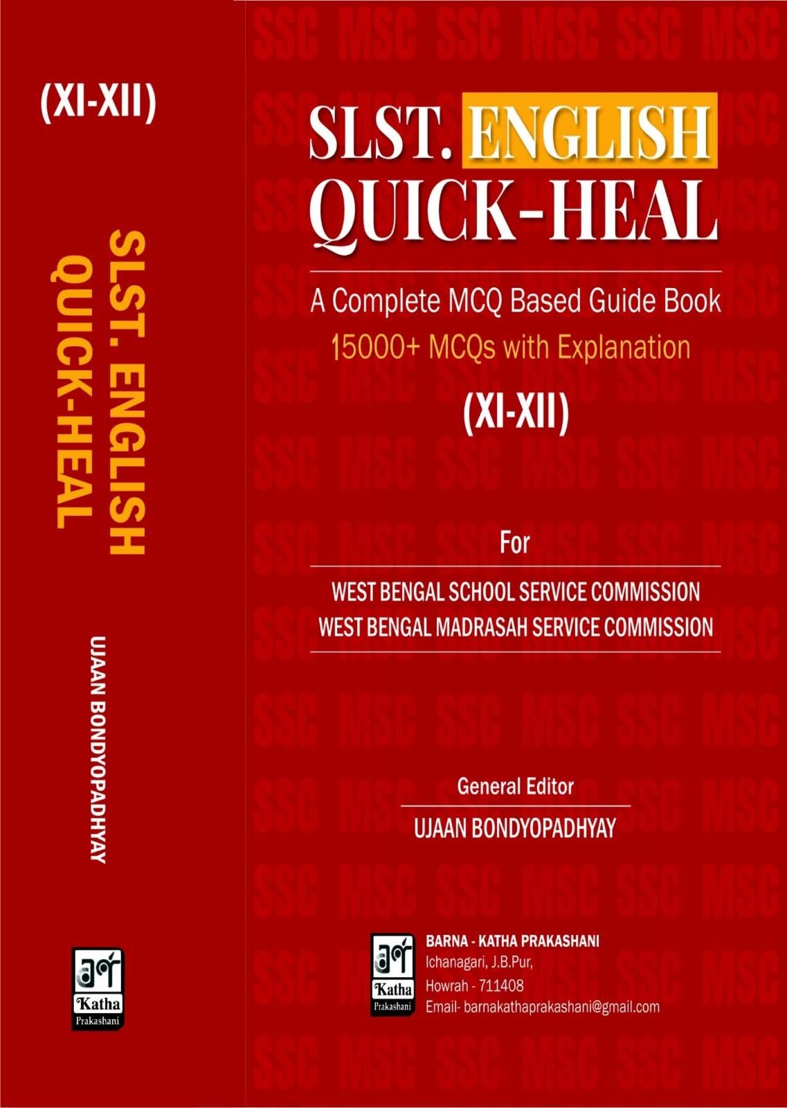 SLST English Quick Heal XI-XII SLST English Quick Heal XI-XII