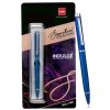 Cello Signature Indulge Ball Pen | Blue Ink | Twist Mechanism | Premium Metal Pen for Office Use | Stylish Gifts for Brother | Rakhi Set | Rakshabandhan Gifting