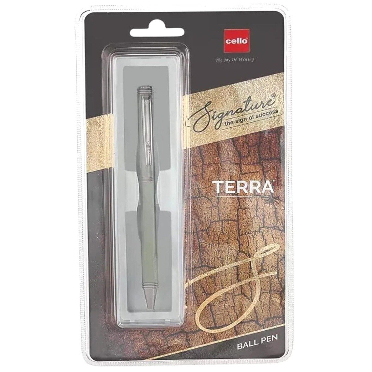Cello Signature Terra Ball Pen | Blue Ink