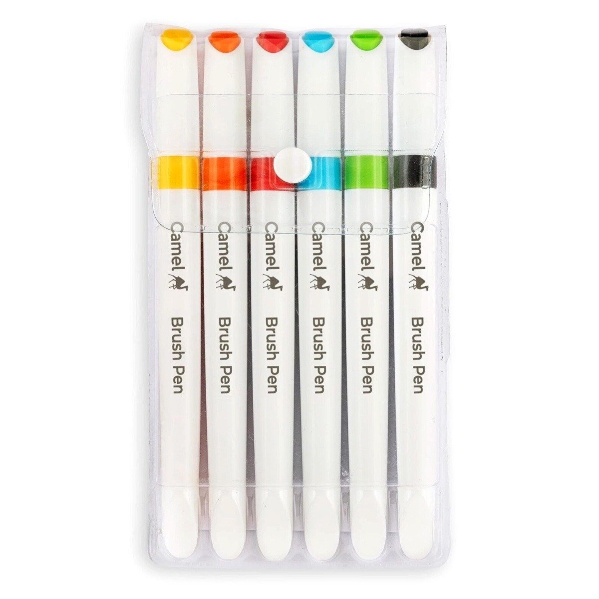 Camel Brush Pens 6 Shades