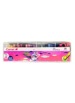 Camel Oil Pastel with Recyclable Plastic Box - 25 Shades