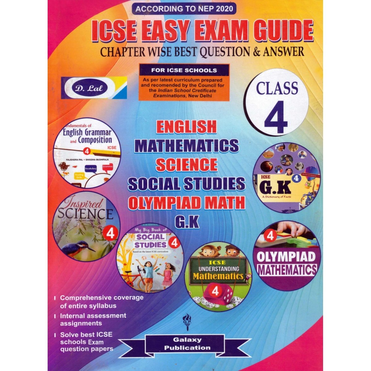 ICSE Easy Exam Guide Class-4 | 2025