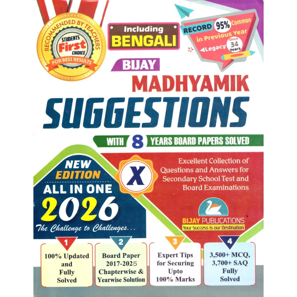 Bijay Madhyamik Suggestions 2026 Class 10 (English Medium)