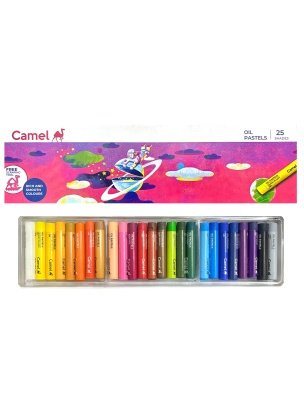 Camel Oil Pastels Colours 25 Shades