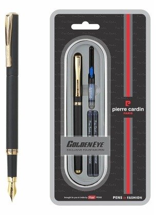 Pierre Cardin Golden Eye Black Lacquer Premium Fountain Pen