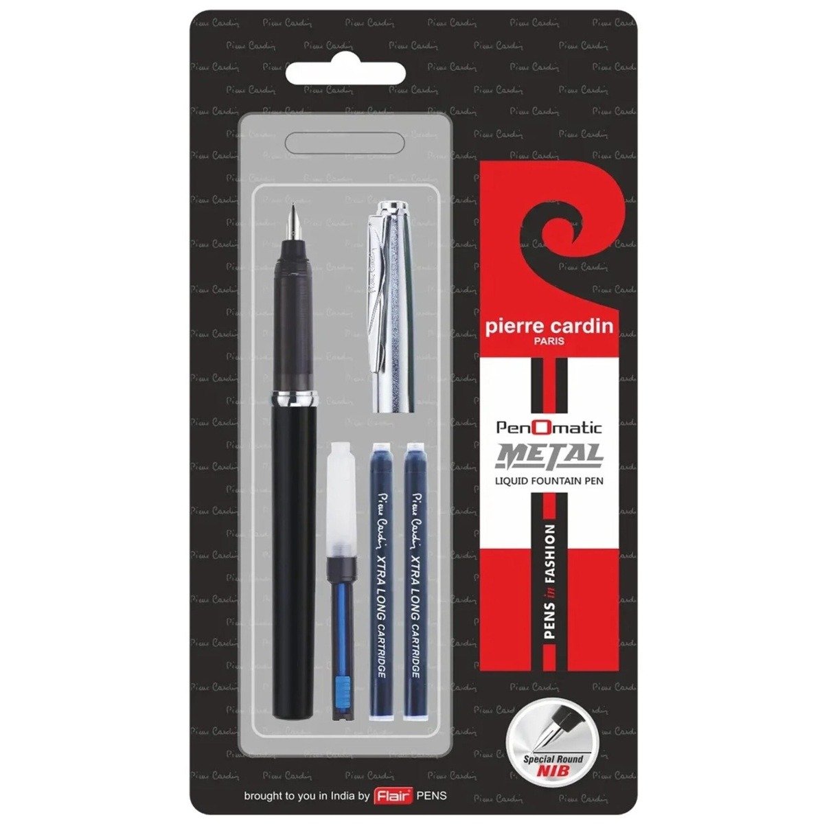 Pierre Cardin PenOmatic Premium Metal Liquid Fountain Pen