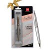 1 Cello Signature Crème Ivory Ball Pen