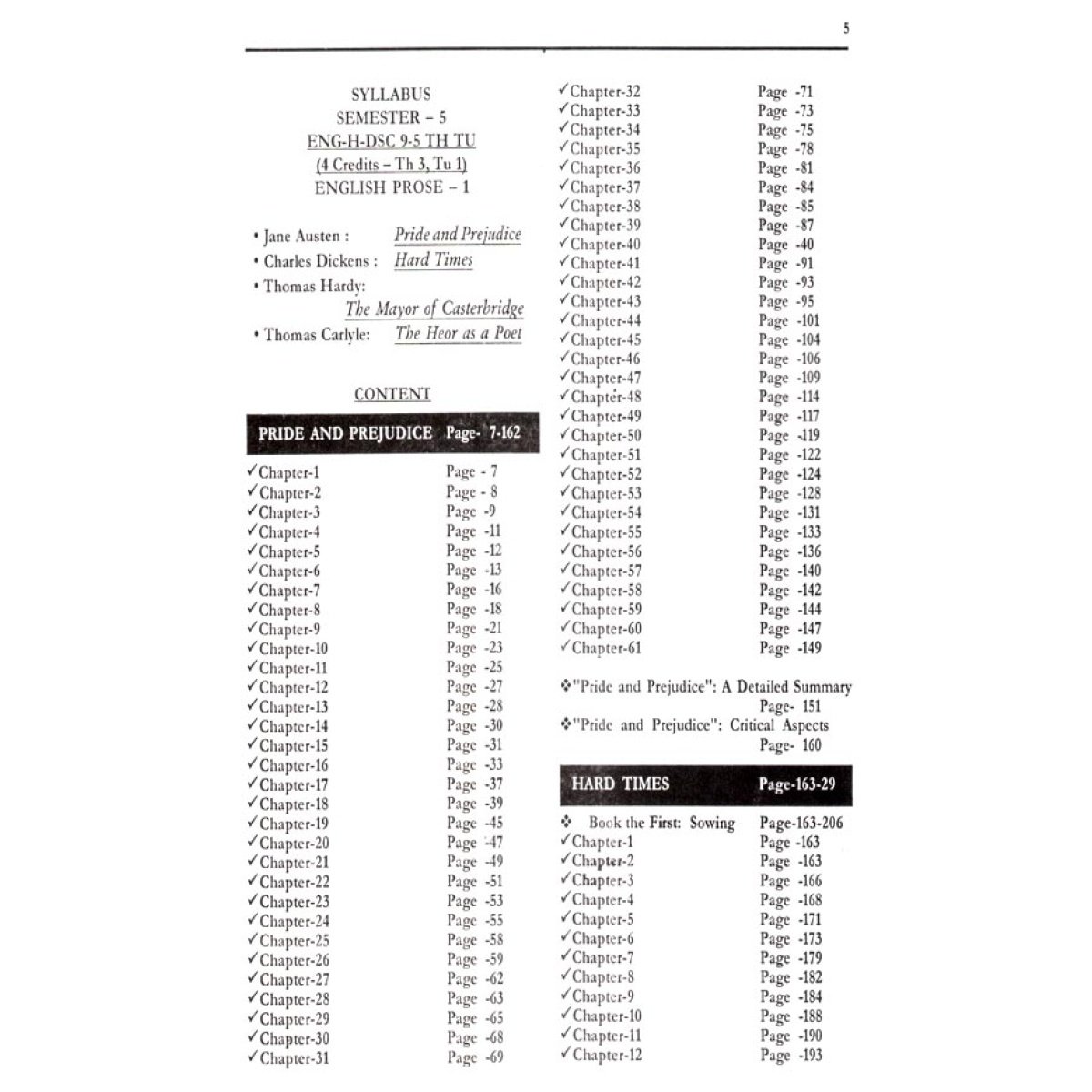 FICTIONAL TRUTHS English prose-1 Semester-5 | Calcutta University By Biplab Banerjee
