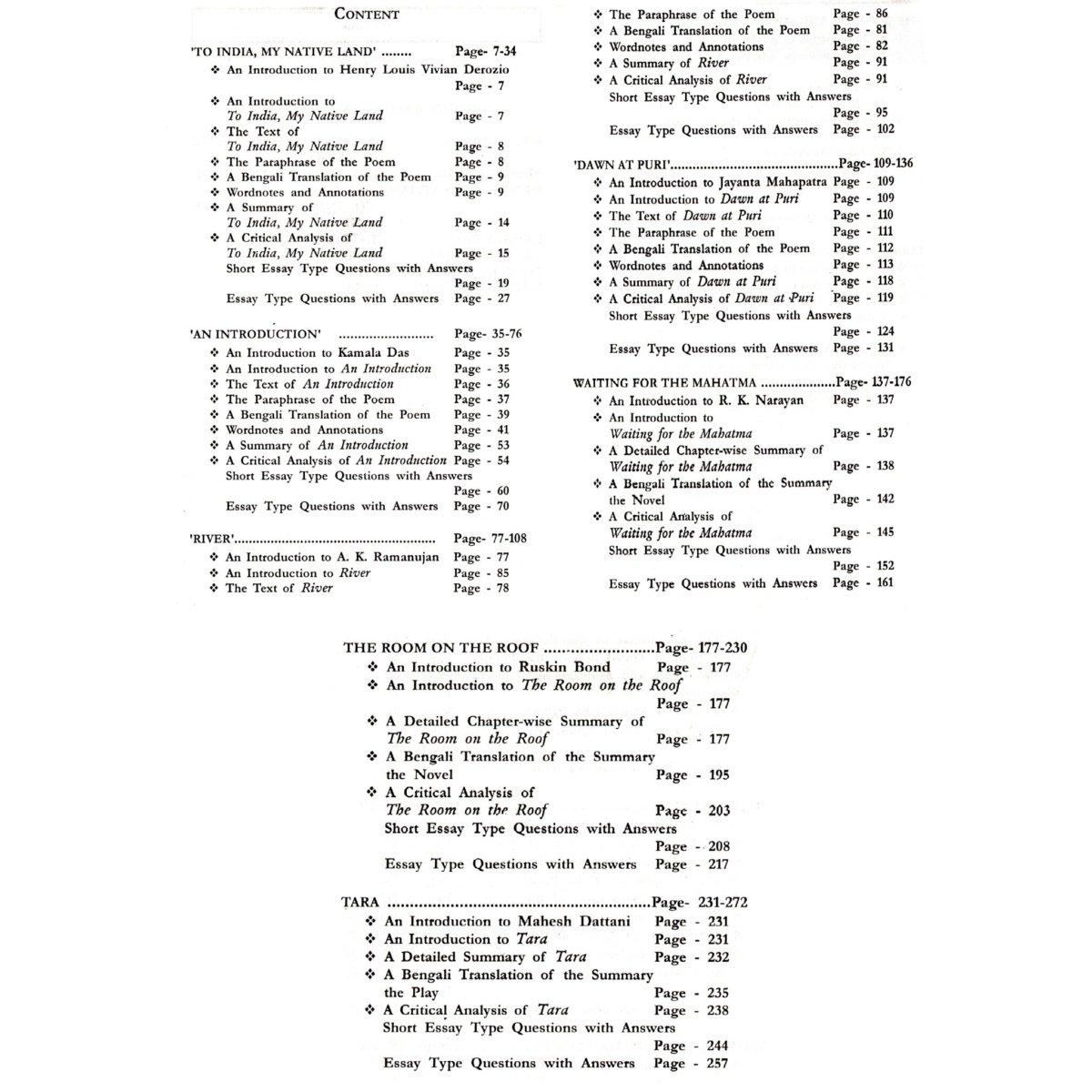 Indian Writing in English-1 | Semester-6 | Calcutta University (ENG-H-DSC-13) By Biplab Banerjee, Moumita Banerjee
