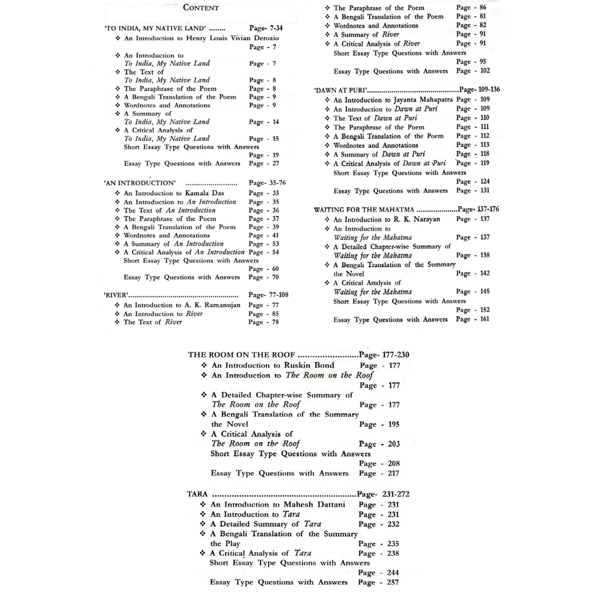 Indian Writing in English-1 | Semester-6 | Calcutta University (ENG-H-DSC-13) By Biplab Banerjee, Moumita Banerjee