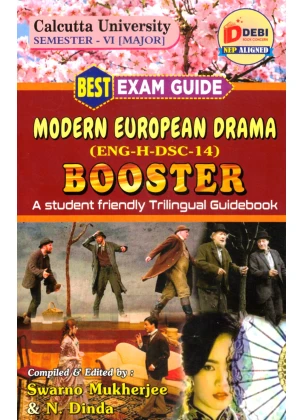 Modern European Drama Semester-6 | Calcutta University [ENG-H-DSC-14] By Swarno Mukherjee, N. Dinda