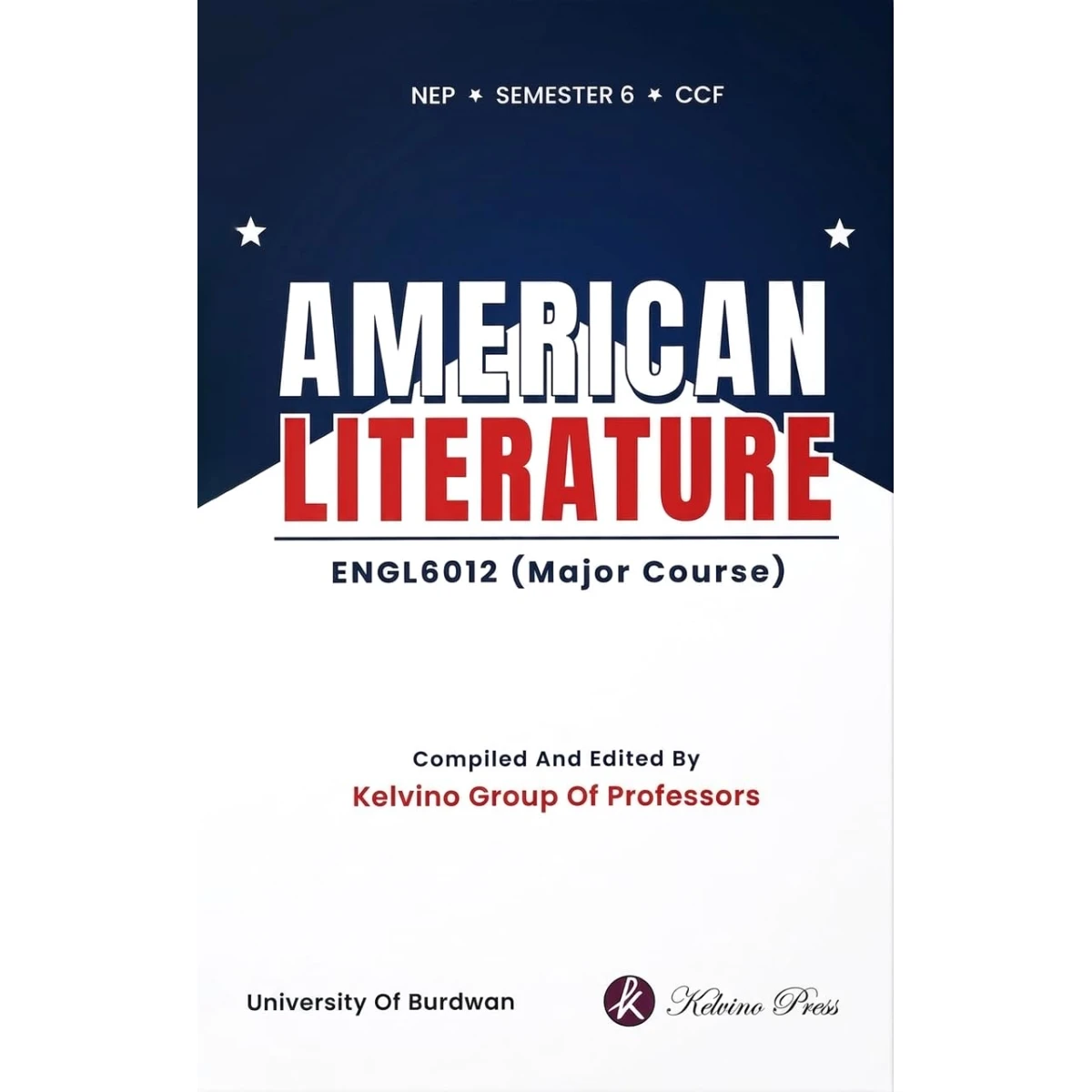 American Literature Semester-6 | Burdwan University Major Course (ENGL6012)