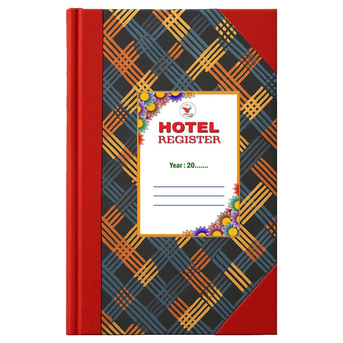 Hotel Record Register | 200 Sheets | 400 Pages | 2200 Entries | English and Bengali