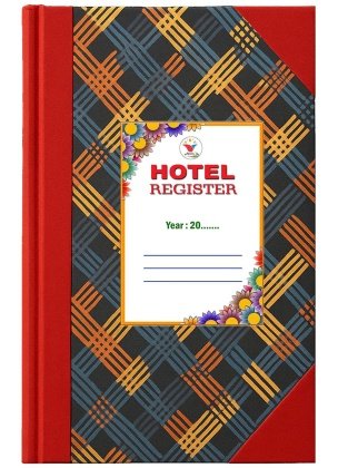 Hotel Record Register | 200 Sheets | 400 Pages | 2200 Entries | English and Bengali