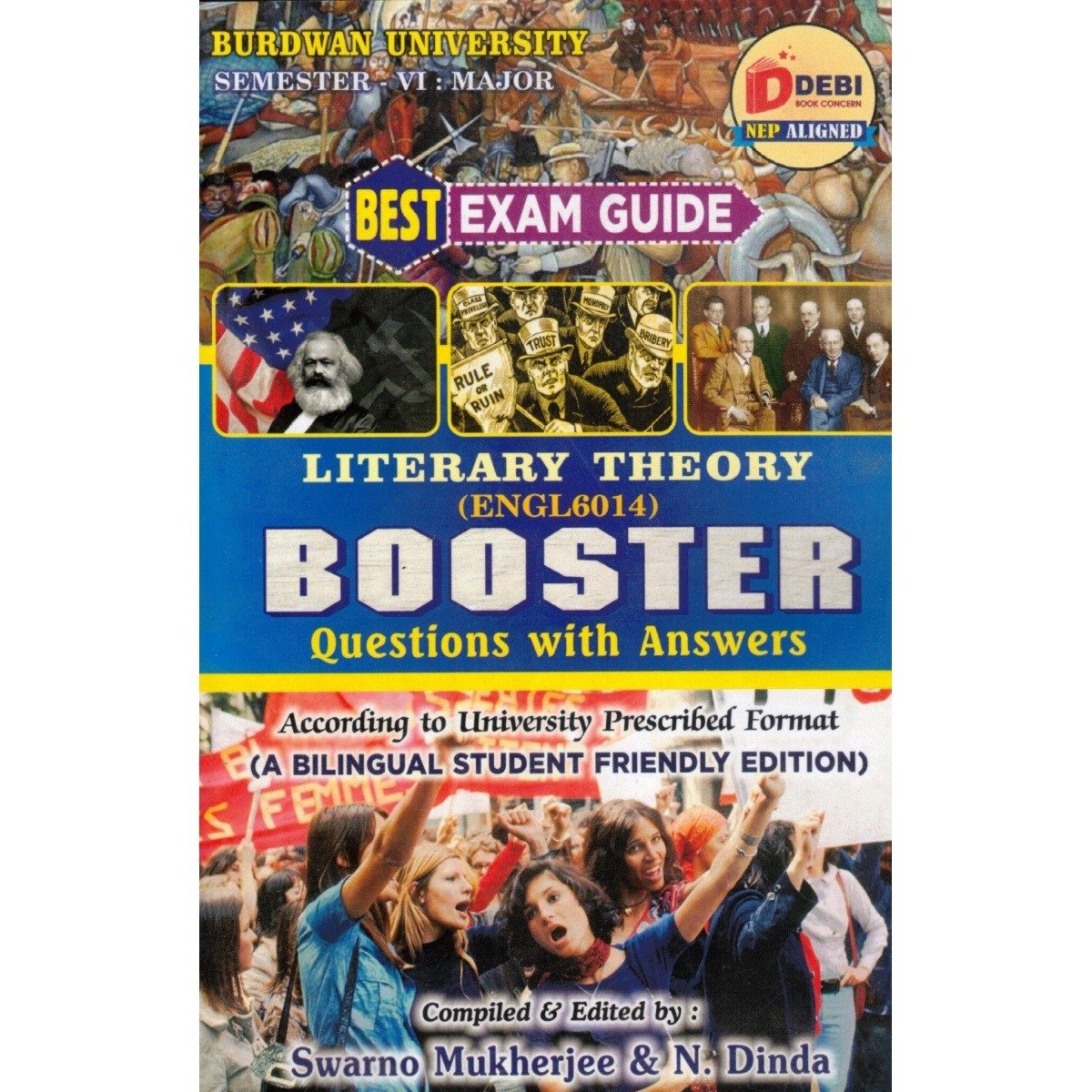 Question-Answer Booster Literary Theory Semester-6 | Burdwan University [ENGL6014] By Swarno Mukherjee, N. Dinda