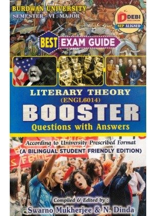 Question-Answer Booster Literary Theory Semester-6 | Burdwan University [ENGL6014] By Swarno Mukherjee, N. Dinda