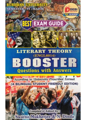 Question-Answer Booster Literary Theory Semester-6 | Burdwan University [ENGL6014] By Swarno Mukherjee, N. Dinda