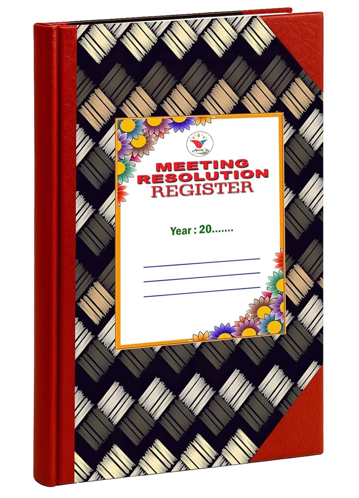 Meeting Resolution Register 50 Sheet 100 Pages Meeting Resolution Register | 100 Pages | 50 Sheets | Hard Bound (1)