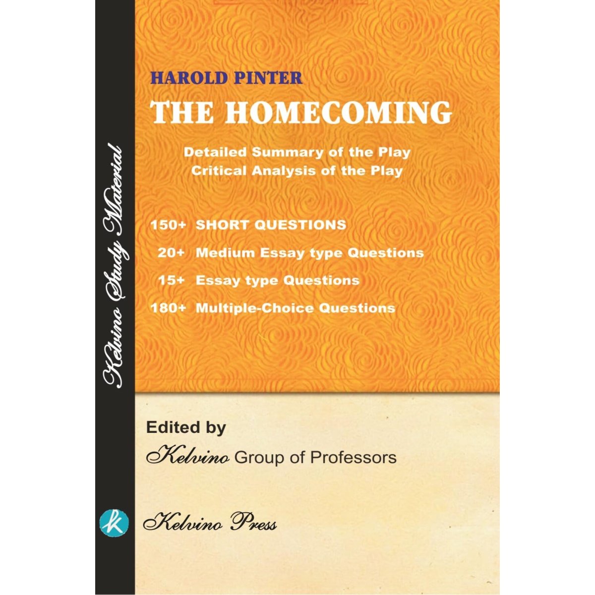 Harold Pinter The Homecoming By Kelvino Group Professors