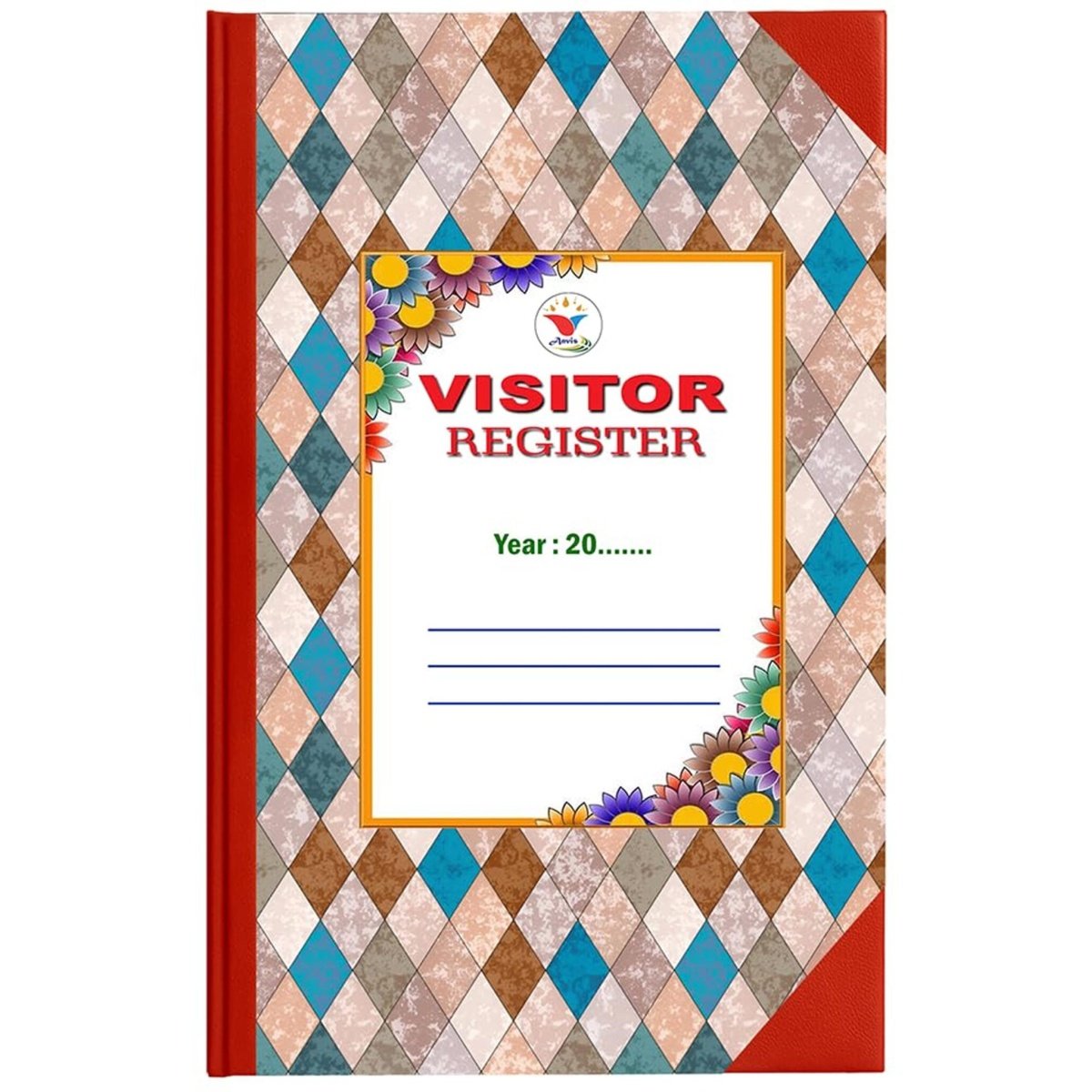 Visitor Register | 100 Pages | 50 Sheets | Hard Bound