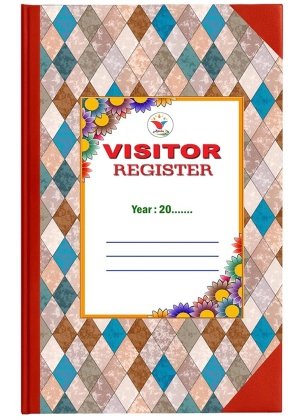 Visitor Register | 100 Pages | 50 Sheets | Hard Bound