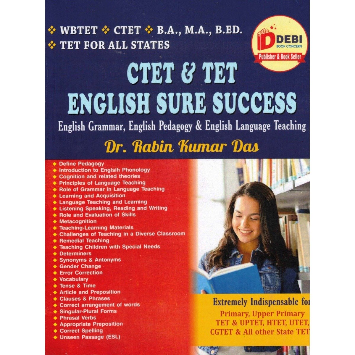 CTET and TET English Success By Dr. Rabin Kumar Das