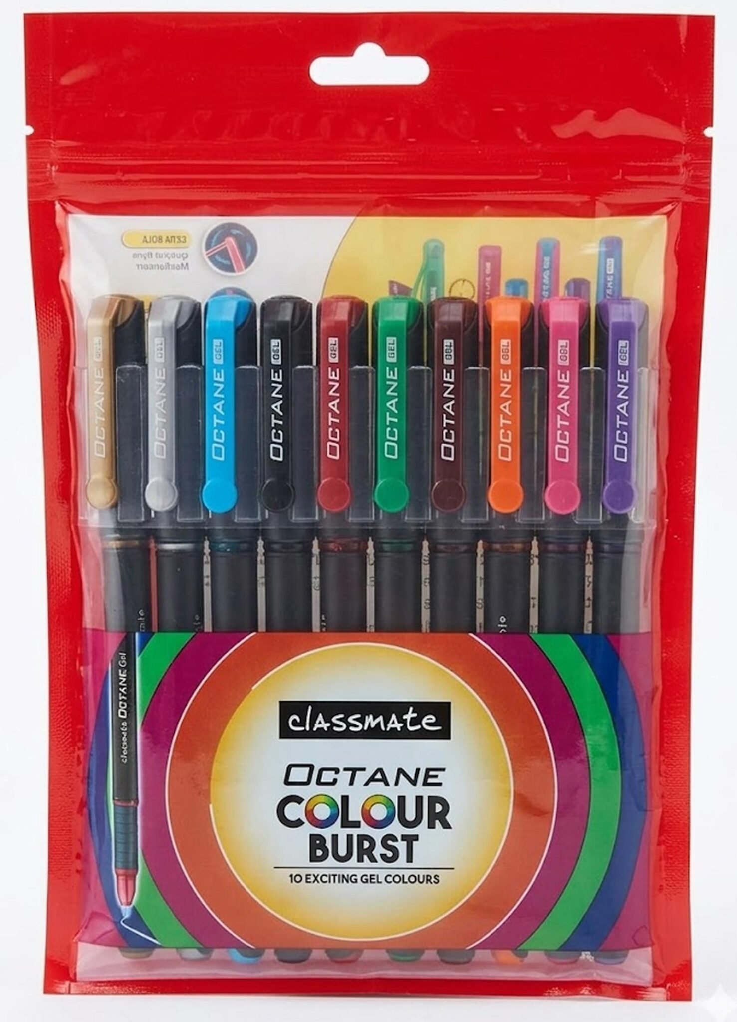 Classmate Octane Colour Burst Gel Pen Classmate Octen Colour Burst Gel Pen | 10 Exciting Gel Colours