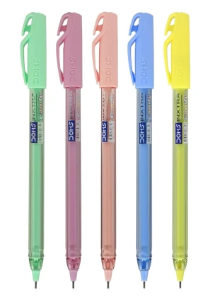 DOMS Inxtra Candy Ball Pens 100 pcs | 0.7 mm Needle Tip