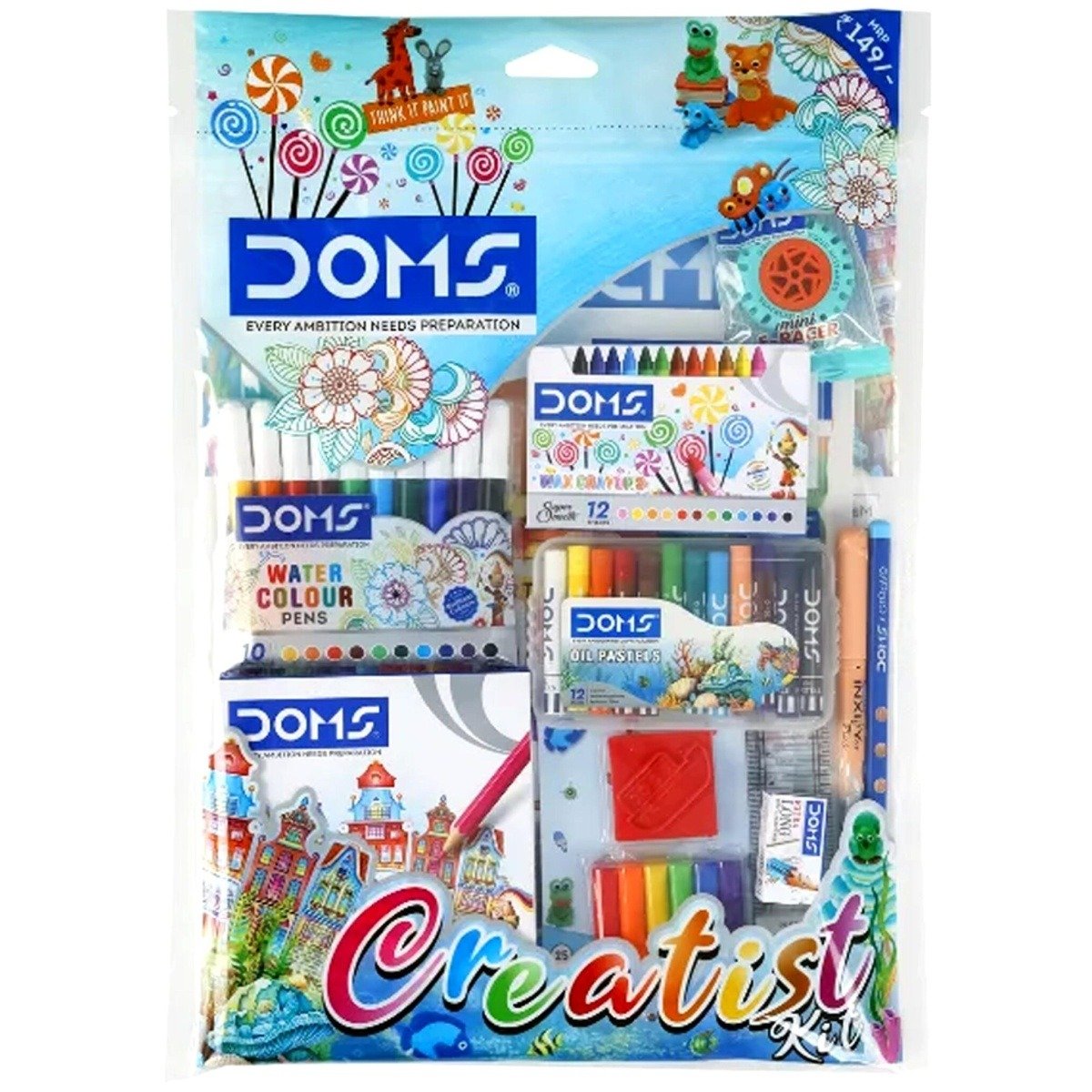 Doms Creatist Kit | 11 Stationary Item