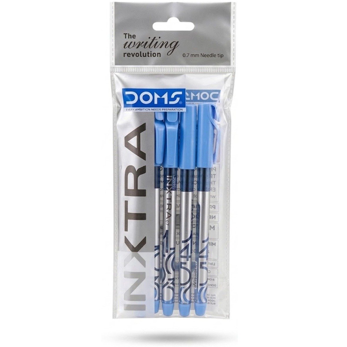 Doms Inxtra Ball Pen 0.7 mm | Ink Blue