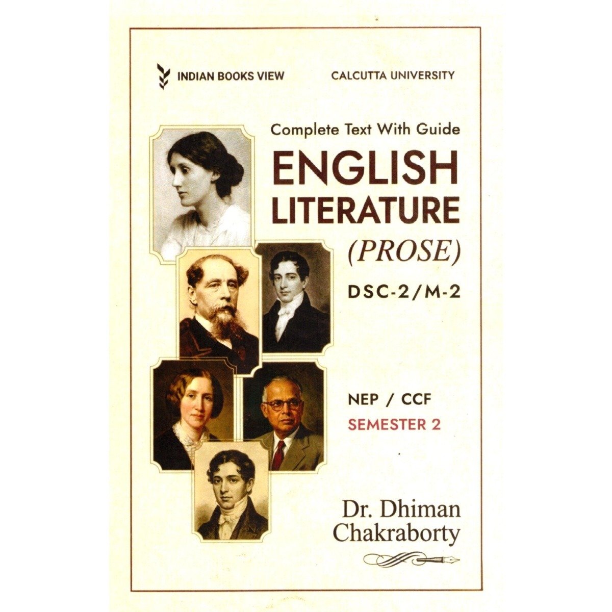 English Literature (Prose) Dsc-2/M-2 Semester-2 | Calcutta University By Dr. Dhiman Chakraborty
