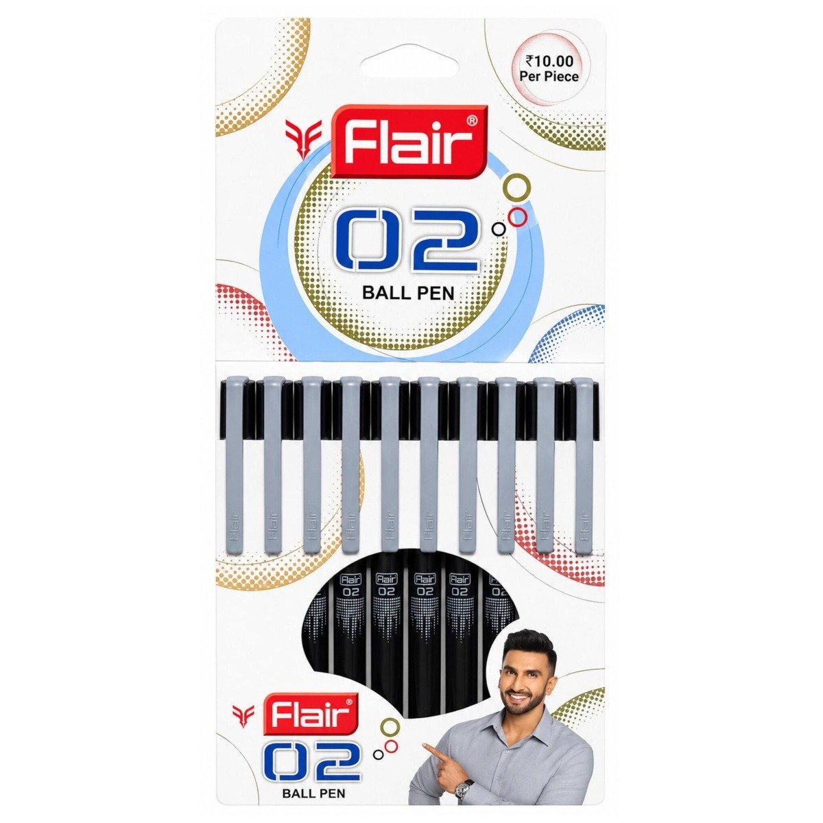Flair O2 Ball Pen | Ink Black