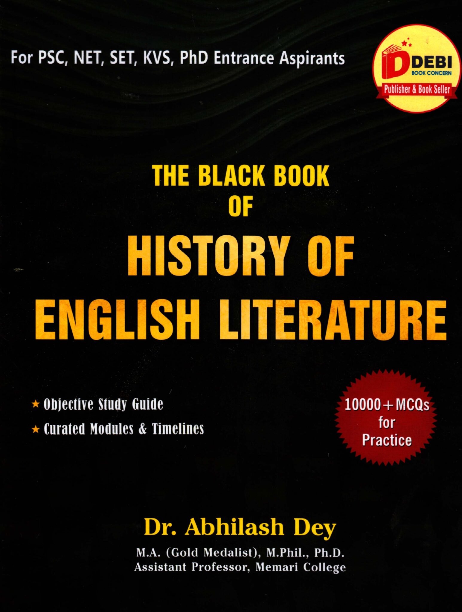 The Black Book History of English Litature The Black Book History of English Literature By Dr. Abhilash Dey