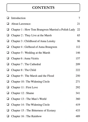 The Rainbow By D.H. Lawrence: Introduction to the Rainbow 
