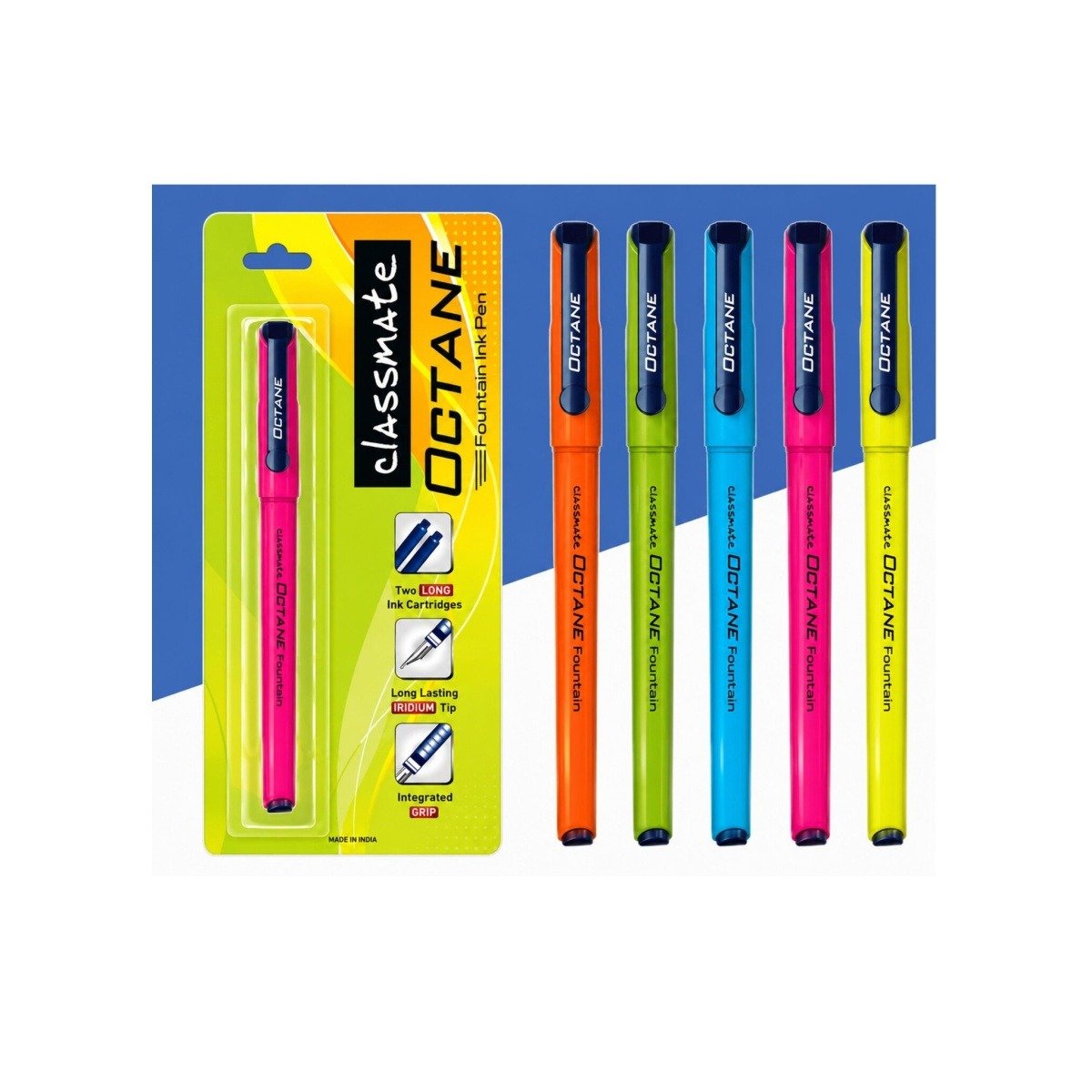 Classmate Octane Fountain Ink Pen | Blue