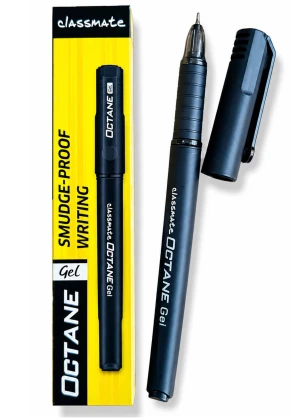 Classmate Octane Gel Pen | Ink Black