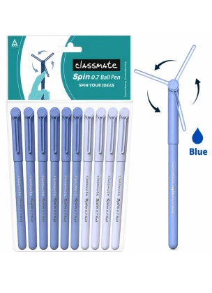 Classmate Spin Ball Pen | Ink Blue